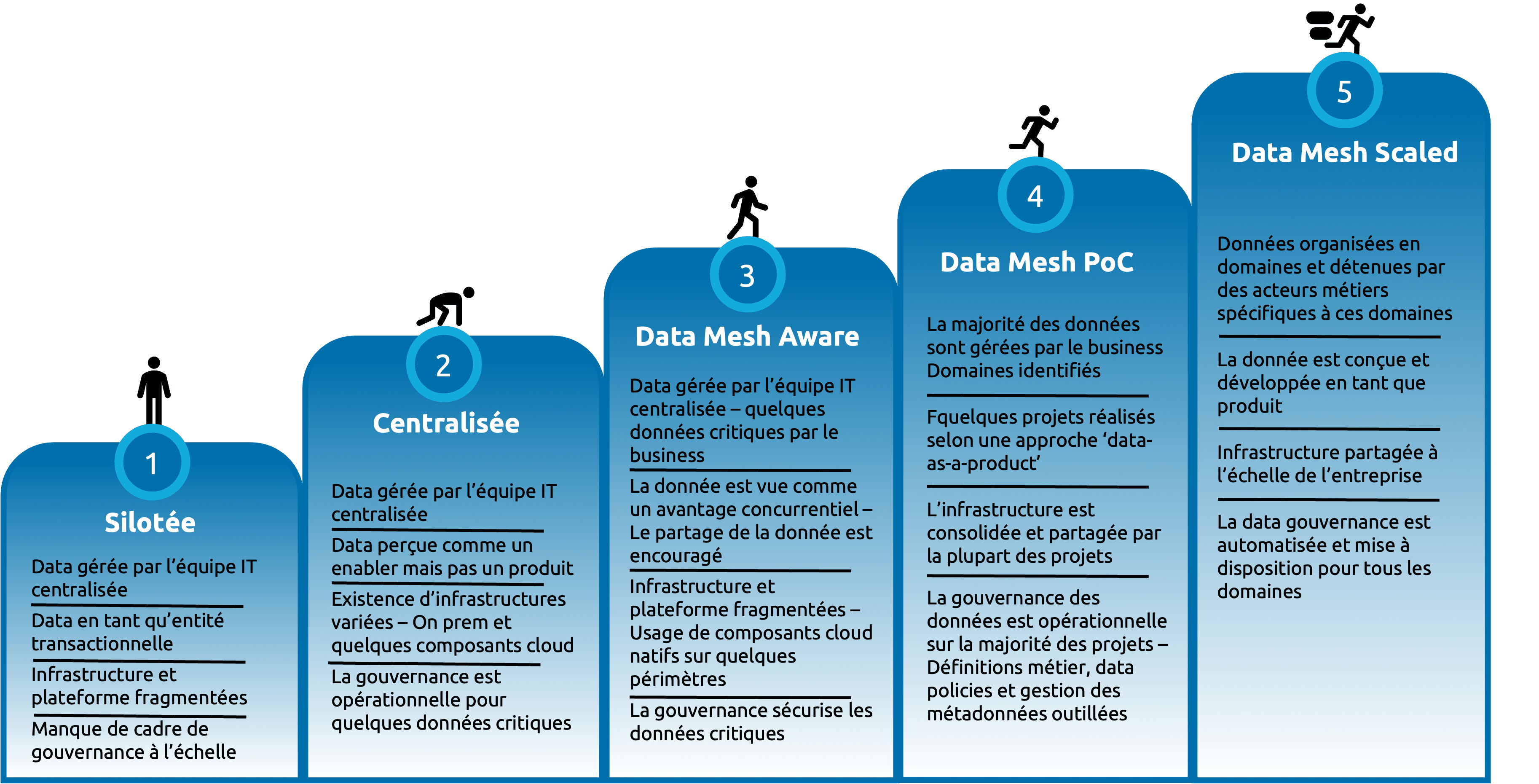 échelle d’adoption du Data mesh
