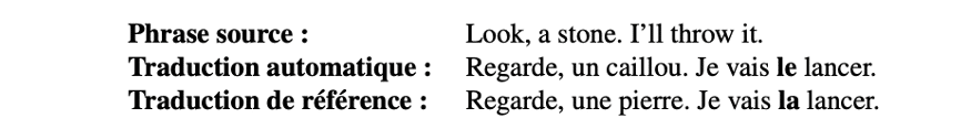Exemple d'une traduction correcte ChatGPT
